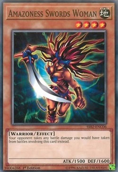 Yu-Gi-Oh! SS02 Amazoness Swords Woman