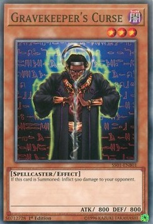Yu-Gi-Oh! SS01 Gravekeeper's Curse