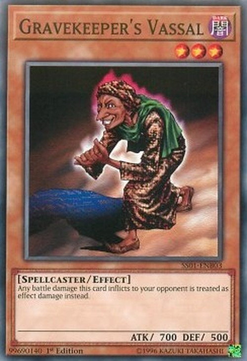Yu-Gi-Oh! SS01 Gravekeeper's Vassal