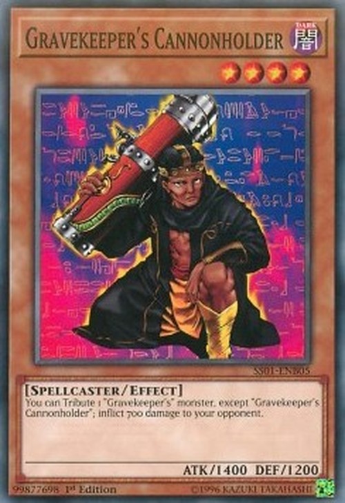 Yu-Gi-Oh! SS01 Gravekeeper's Cannonholder