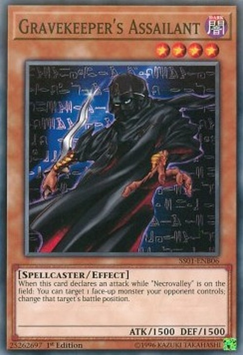 Yu-Gi-Oh! SS01 Gravekeeper's Assailant