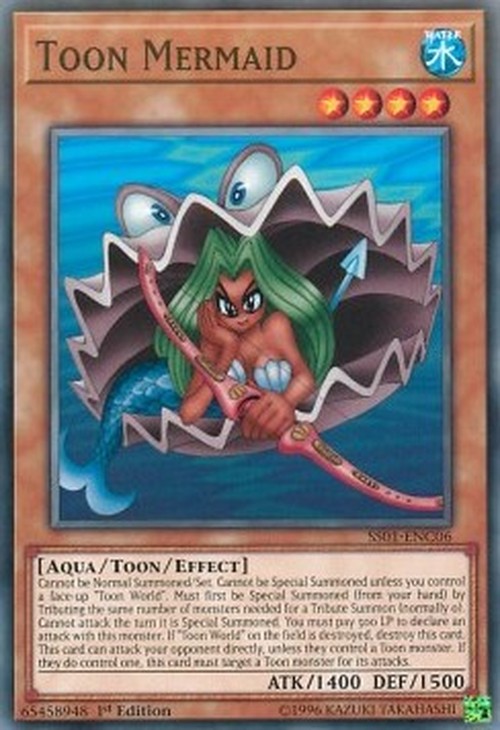 Yu-Gi-Oh! SS01 Toon Mermaid