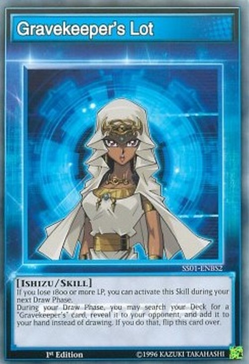 Yu-Gi-Oh! SS01 Gravekeeper's Lot (Skill)