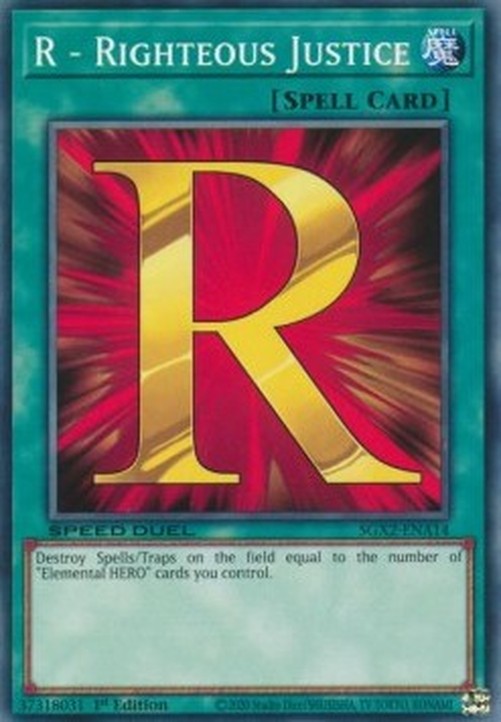 Yu-Gi-Oh! SGX2 R - Righteous Justice