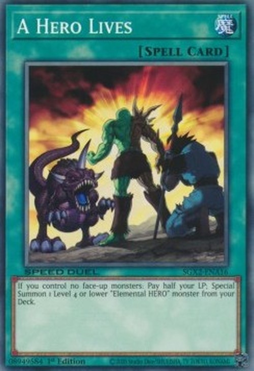 Yu-Gi-Oh! SGX2 A Hero Lives (V.1 - Common)