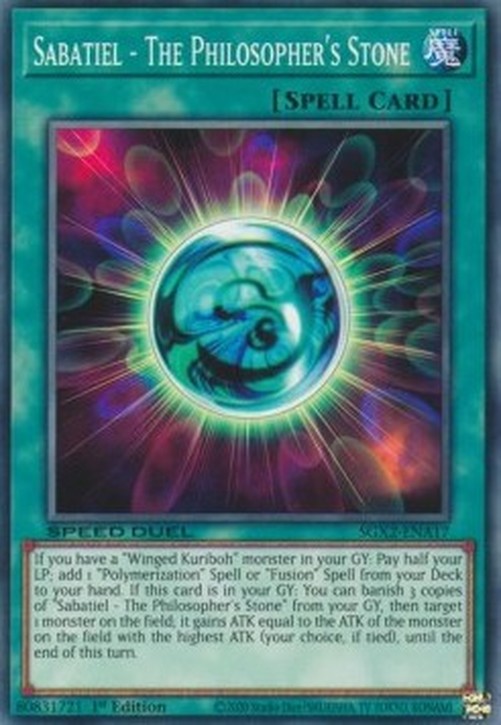 Yu-Gi-Oh! SGX2 Sabatiel - The Philosopher's Stone