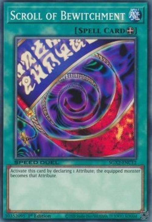 Yu-Gi-Oh! SGX2 Scroll of Bewitchment