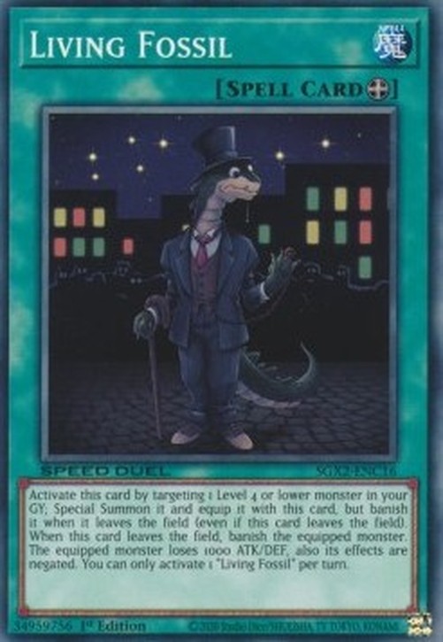Yu-Gi-Oh! SGX2 Living Fossil