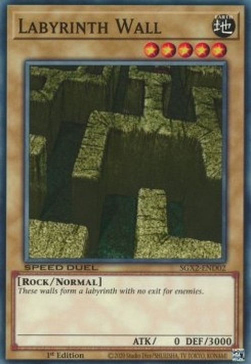 Yu-Gi-Oh! SGX2 Labyrinth Wall