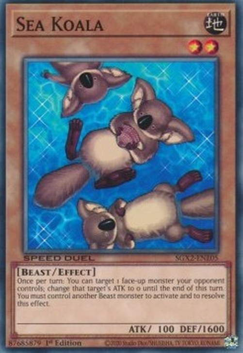 Yu-Gi-Oh! SGX2 Sea Koala