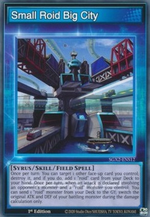 Yu-Gi-Oh! SGX2 Small Roid Big City (Skill)