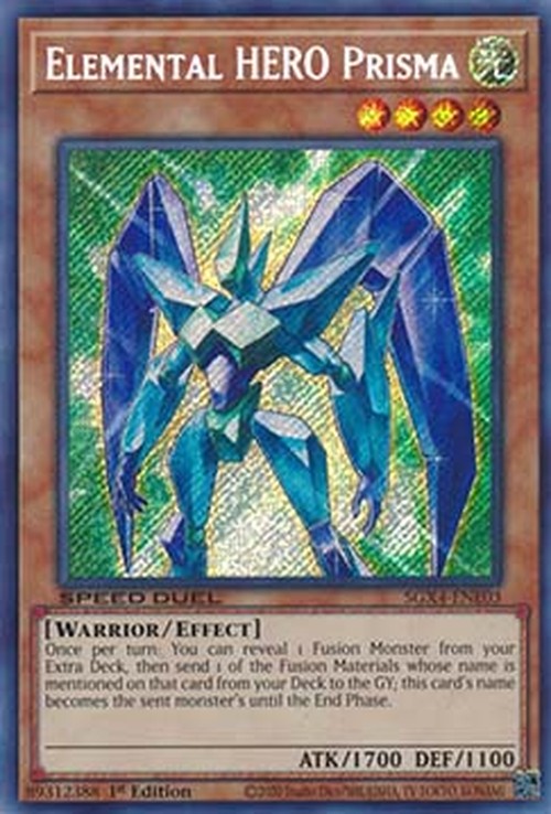 Yu-Gi-Oh! SGX4 Elemental HERO Prisma (V.2 - Secret Rare)