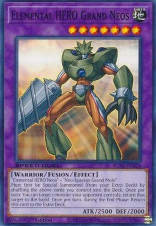 Yu-Gi-Oh! SGX4 Elemental HERO Grand Neos