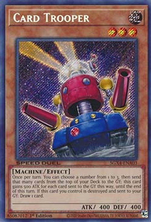 Yu-Gi-Oh! SGX4 Card Trooper (V.2 - Secret Rare)