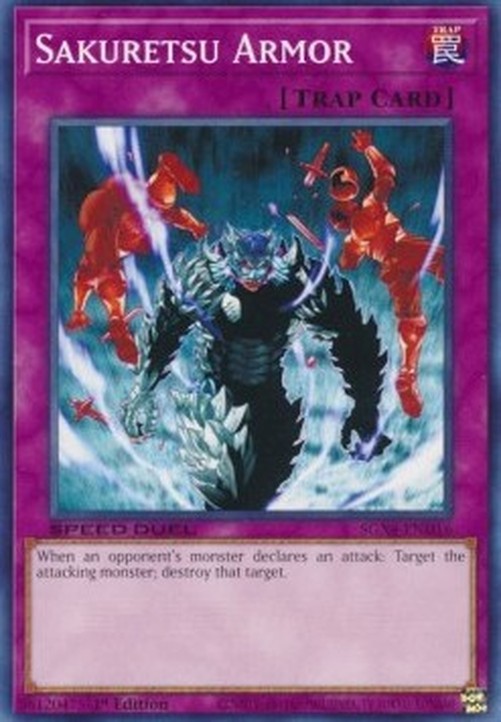 Yu-Gi-Oh! SGX4 Sakuretsu Armor (V.1 - Common)
