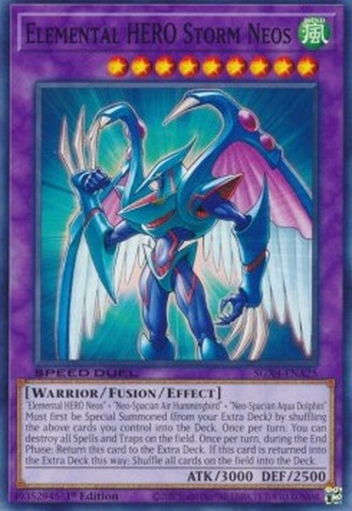 Yu-Gi-Oh! SGX4 Elemental HERO Storm Neos