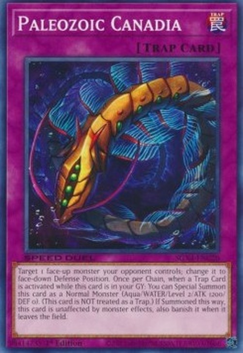 Yu-Gi-Oh! SGX4 Paleozoic Canadia