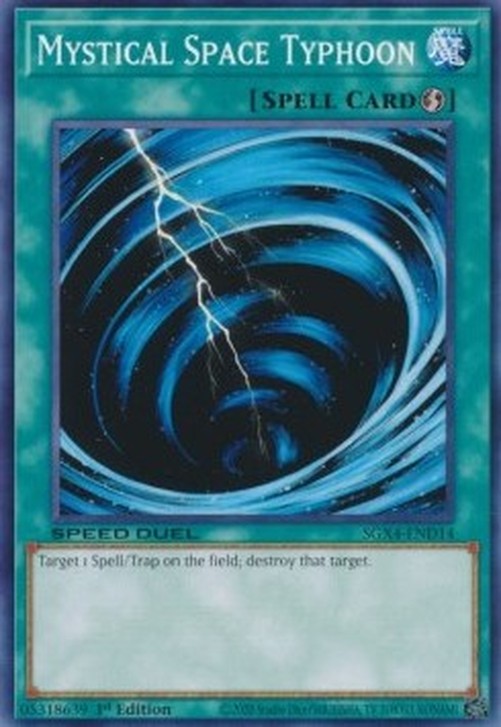 Yu-Gi-Oh! SGX4 Mystical Space Typhoon (V.1 - Common)