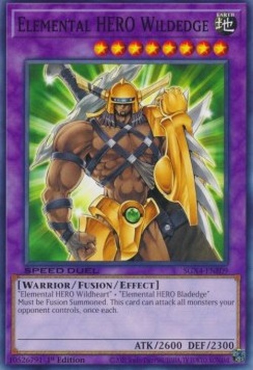 Yu-Gi-Oh! SGX4 Elemental HERO Wildedge