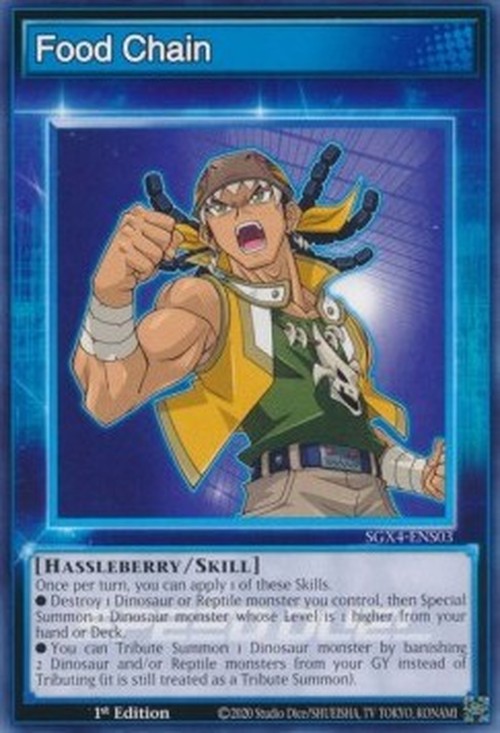 Yu-Gi-Oh! SGX4 Food Chain (Skill)