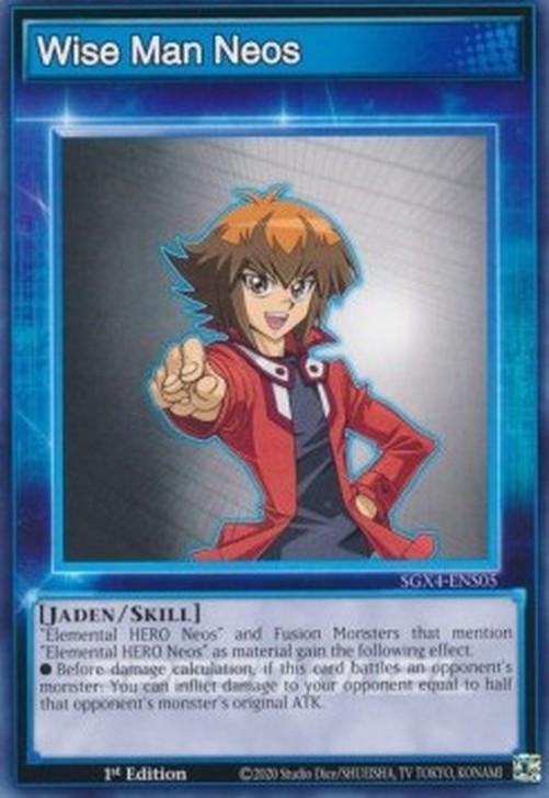 Yu-Gi-Oh! SGX4 Wise Man Neos (Skill)