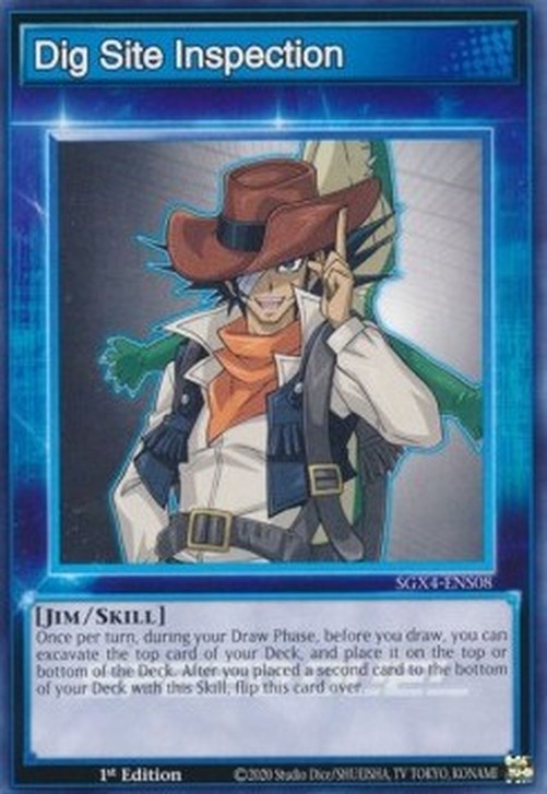 Yu-Gi-Oh! SGX4 Dig Site Inspection (Skill)