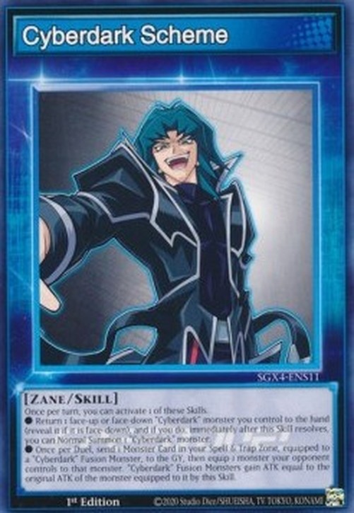Yu-Gi-Oh! SGX4 Cyberdark Scheme (Skill)