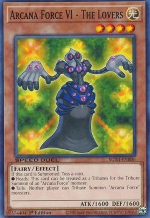 Yu-Gi-Oh! SGX4 Arcana Force VI - The Lovers