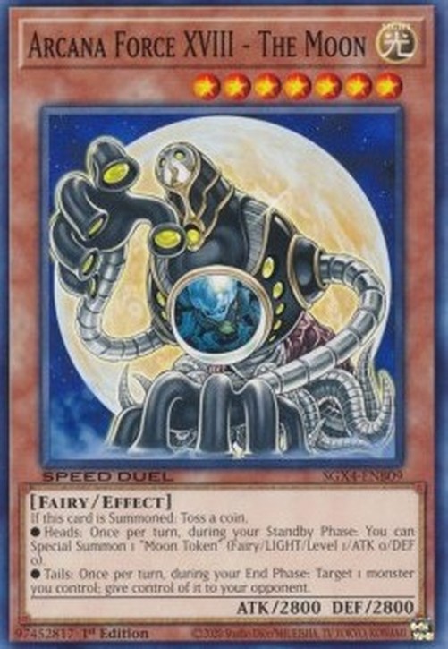 Yu-Gi-Oh! SGX4 Arcana Force XVIII - The Moon