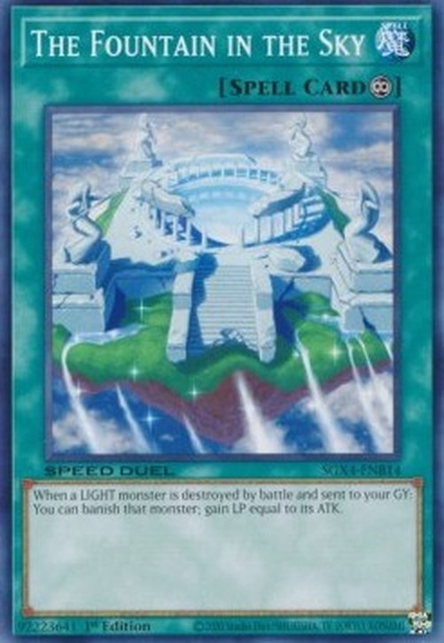Yu-Gi-Oh! SGX4 The Fountain in the Sky