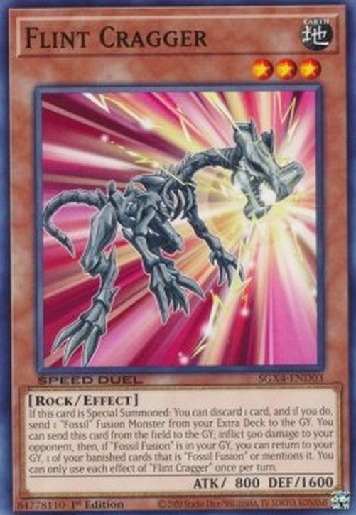 Yu-Gi-Oh! SGX4 Flint Cragger