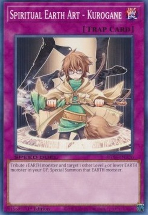 Yu-Gi-Oh! SGX4 Spiritual Earth Art - Kurogane