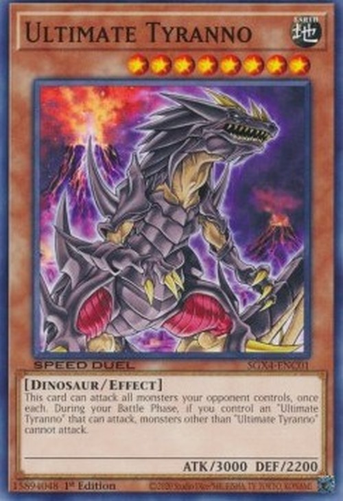 Yu-Gi-Oh! SGX4 Ultimate Tyranno (V.1 - Common)