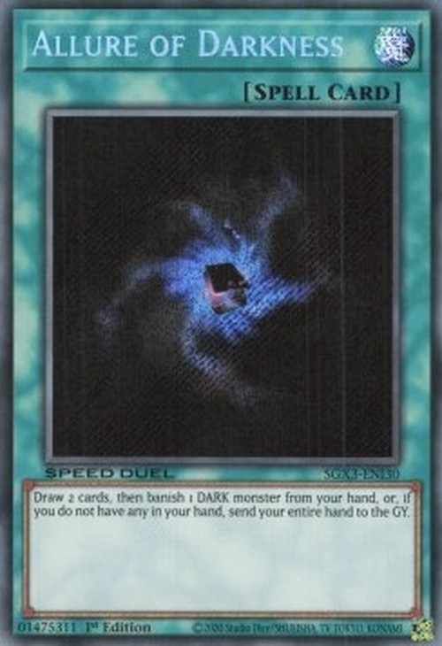 Yu-Gi-Oh! SGX3 Allure of Darkness (V.2 - Secret Rare)