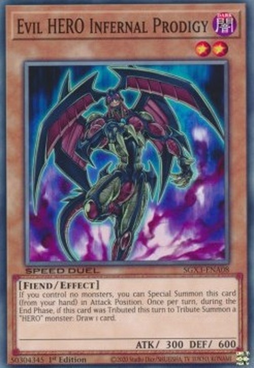 Yu-Gi-Oh! SGX3 Evil HERO Infernal Prodigy