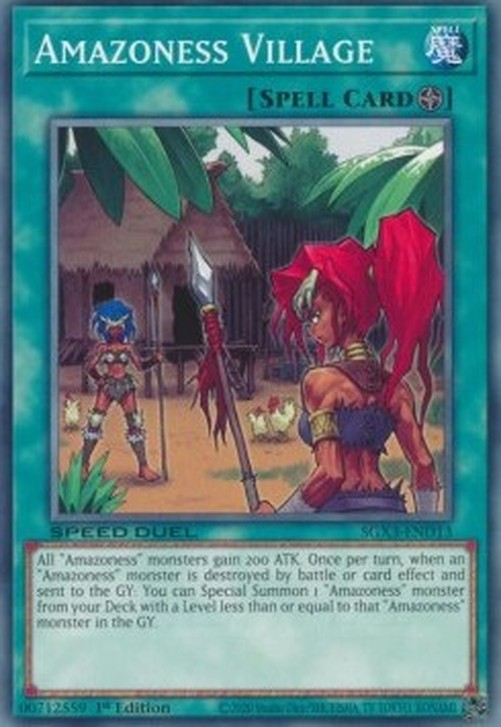 Yu-Gi-Oh! SGX3 Amazoness Village