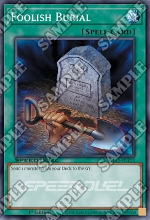 Yu-Gi-Oh! SGX3 Foolish Burial (V.2 - Common)