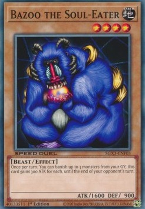 Yu-Gi-Oh! SGX3 Bazoo the Soul-Eater