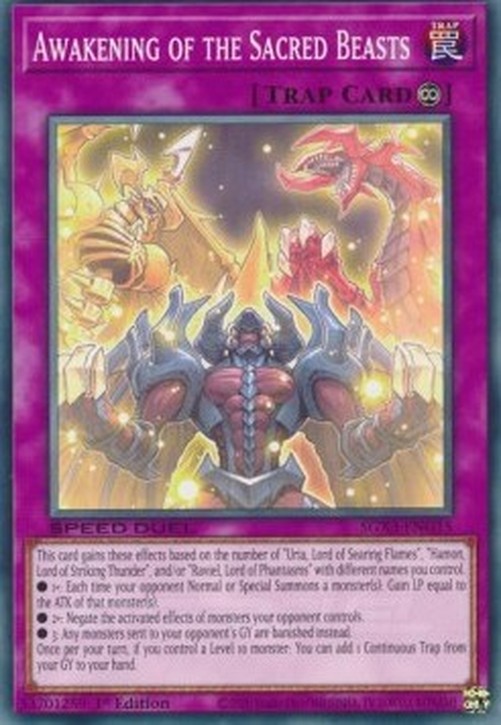 Yu-Gi-Oh! SGX3 Awakening of the Sacred Beasts