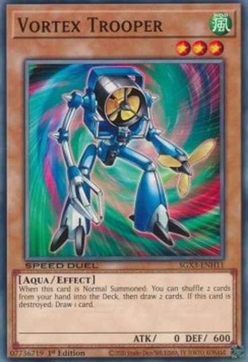 Yu-Gi-Oh! SGX3 Vortex Trooper