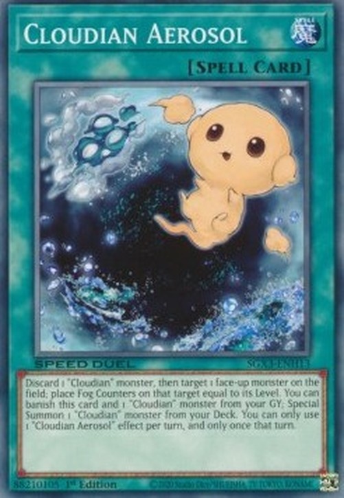 Yu-Gi-Oh! SGX3 Cloudian Aerosol
