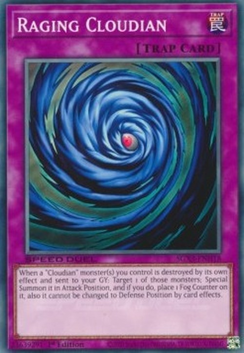 Yu-Gi-Oh! SGX3 Raging Cloudian