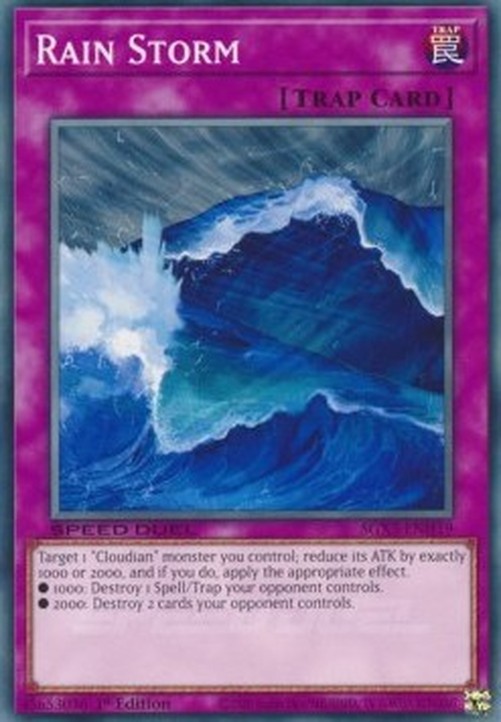 Yu-Gi-Oh! SGX3 Rain Storm