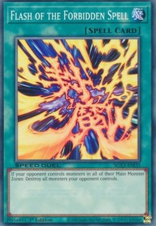 Yu-Gi-Oh! SGX3 Flash of the Forbidden Spell
