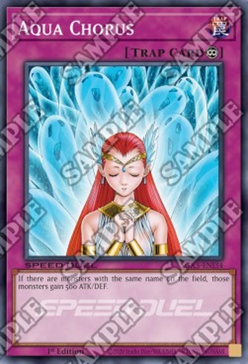 Yu-Gi-Oh! SGX3 Aqua Chorus (V.2 - Secret Rare)