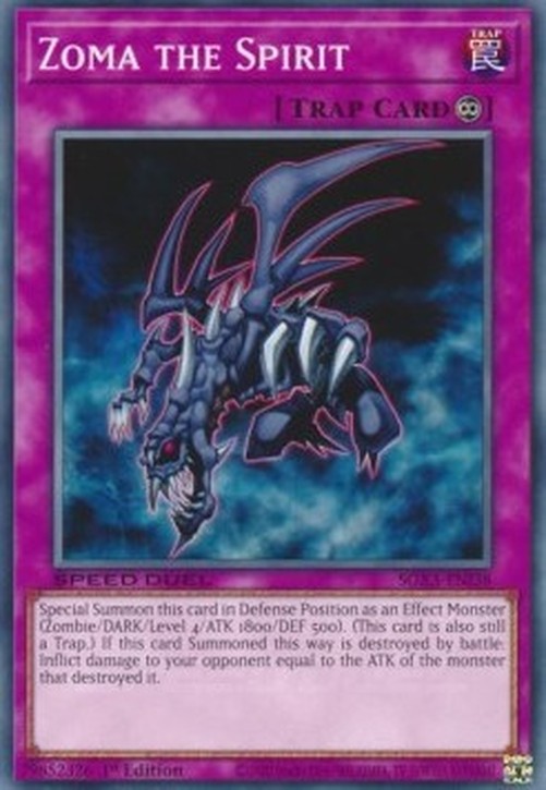 Yu-Gi-Oh! SGX3 Zoma the Spirit