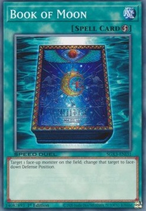 Yu-Gi-Oh! SGX3 Book of Moon