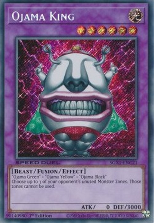 Yu-Gi-Oh! SGX1 Ojama King (V.2 - Secret Rare)