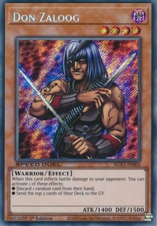 Yu-Gi-Oh! SGX1 Don Zaloog (V.2 - Secret Rare)