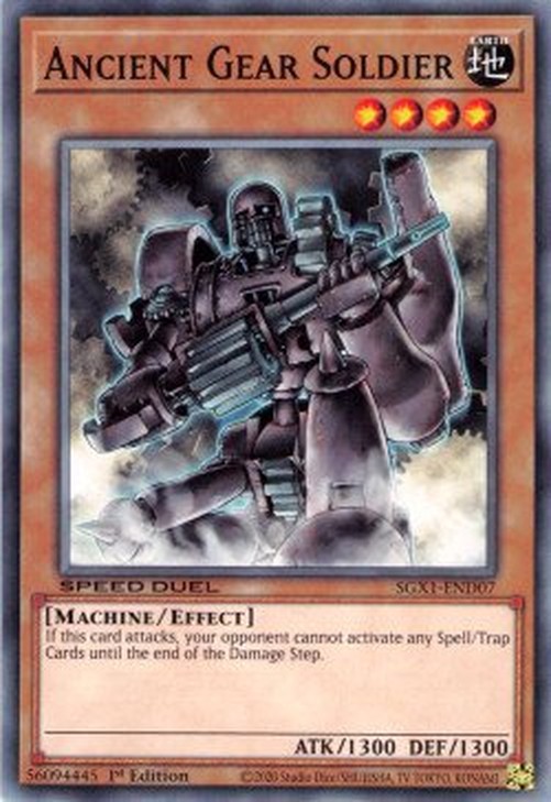 Yu-Gi-Oh! SGX1 Ancient Gear Soldier